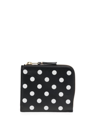 WALLET DOT PRINTED LEATHER...