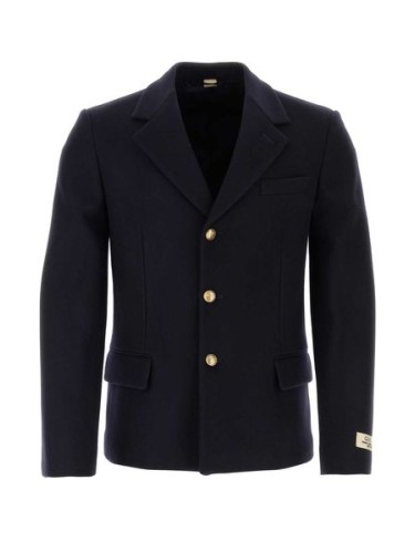 GUCCI,WOOL FELT JACKET WITH...