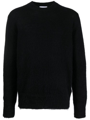 OFF-WHITE,MOHAIR ARROW KNIT...