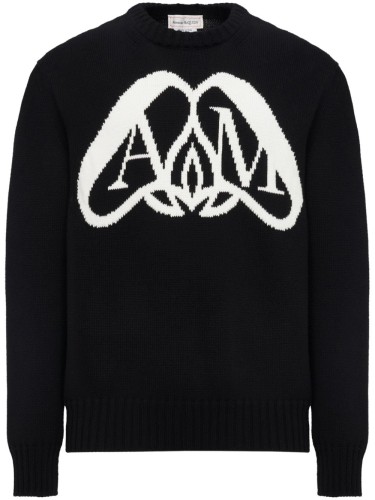 ALEXANDER MCQUEEN,CREW NECK...