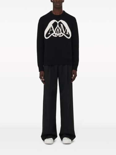 ALEXANDER MCQUEEN,CREW NECK...