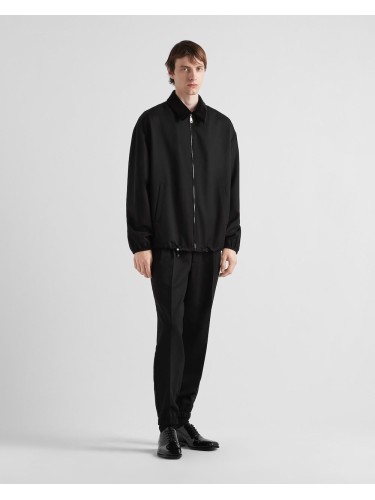 PRADA,BLOUSON GABARDINE