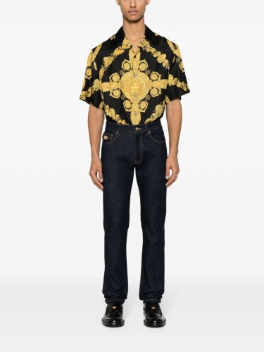 VERSACE,PANT DENIM ECO...