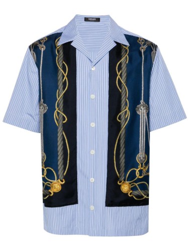 VERSACE,INFORMAL SHIRT STRIPED