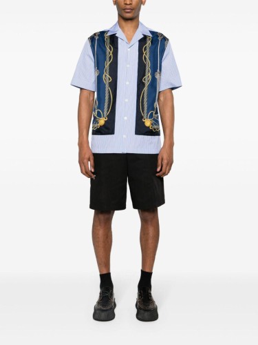 VERSACE,INFORMAL SHIRT STRIPED