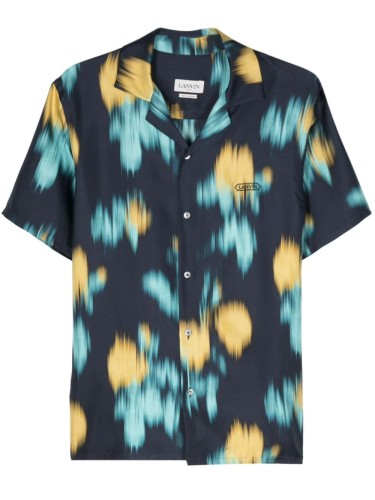 LANVIN,PRINTED BOWLING SHIRT