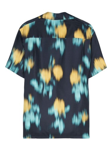 LANVIN,PRINTED BOWLING SHIRT