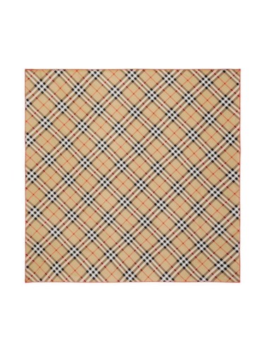 BURBERRY,MEDIUM CHECK SILK...