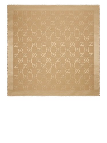 GUCCI,GG JACQUARD SHAWL...