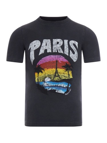 BALENCIAGA,TSHIRT PARIS...