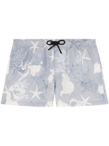 SWIM SHORTS CORAL ALL OVER...