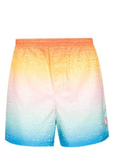 MENS JACQUARD SWIM SHORTS