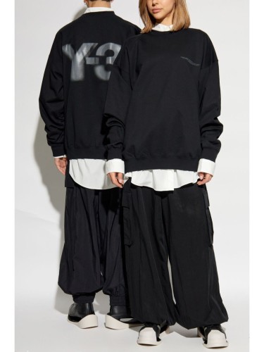 Y-3,LOGO CREW