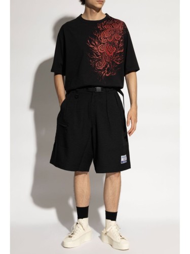 Y-3,JFA CREWNECK SHORT