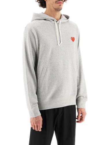 SWEATSHIRT RED EMBLEM KNIT