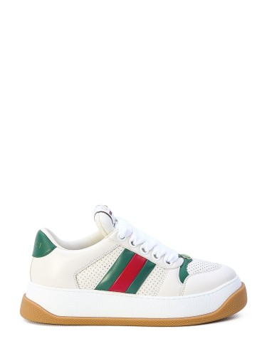 GUCCI,LEATHER UPPER AND...