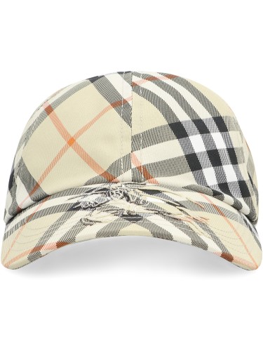 BURBERRY,CHECK BASEBALL CAP