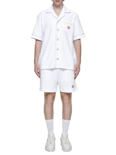 MENS MONOGRAM TOWELLING SHORTS