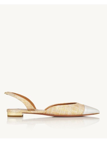 AQUAZZURA,MILANESE FLAT