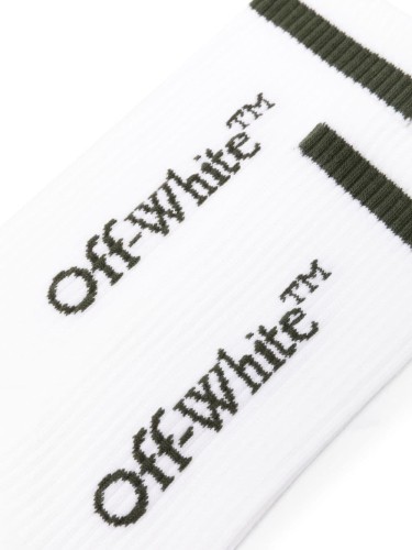 OFF-WHITE,MID SOCKS