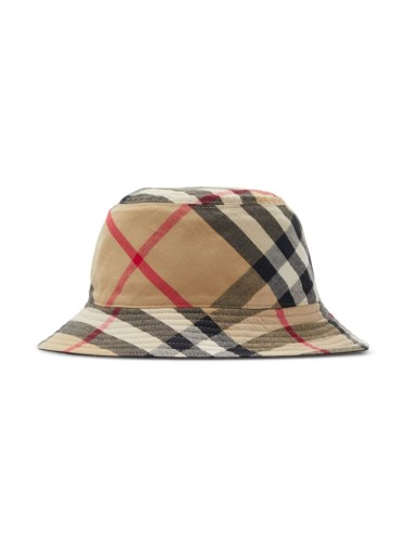 BURBERRY,CHECK LINED HAT