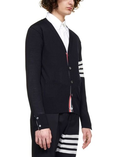 THOM BROWNE,CLASSIC V-NECK...