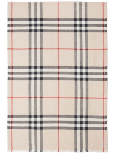 BURBERRY,220X70 GNT CHK SCARVE