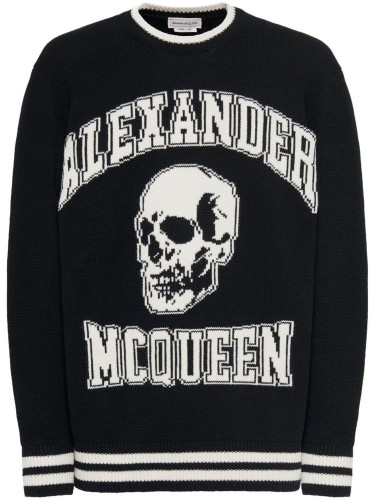 ALEXANDER MCQUEEN,CREW NECK...