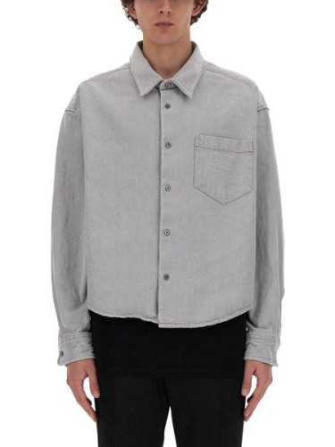 AMI PARIS,AMI DENIM SHIRT