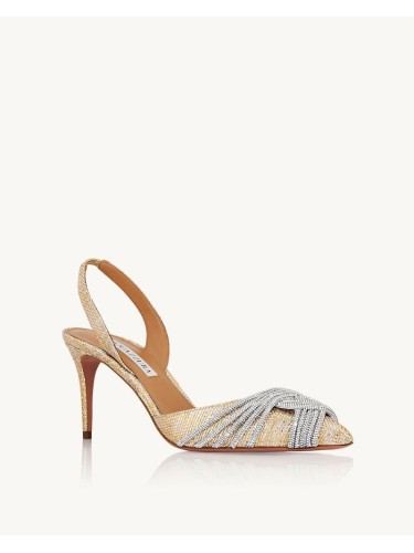 AQUAZZURA,GATSBY SLING 75