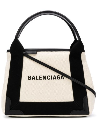 BALENCIAGA,NAVY CABAS XS BAG