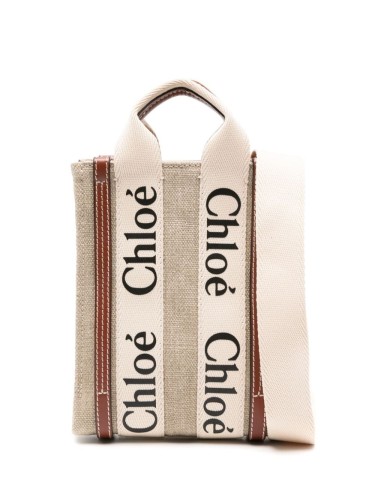 CHLOE,MINI WOODY TOTE BAG