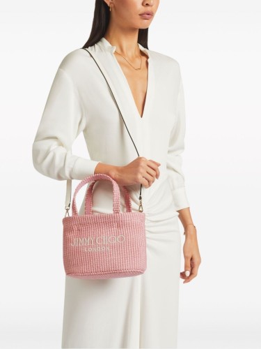 JIMMY CHOO,BEACH MINI TOTE E/W