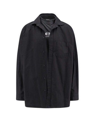 BALENCIAGA,L/S LAYERED SHIRT