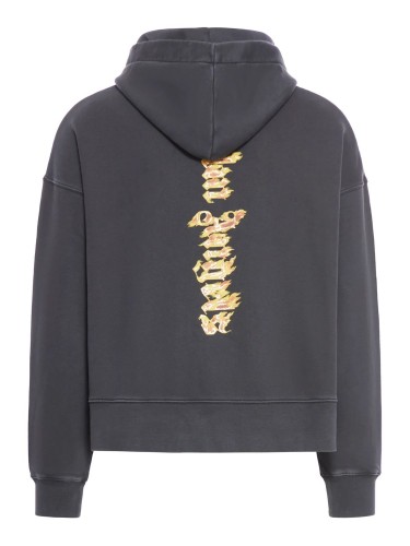 PALM ANGELS,BURNING PALM HOODY