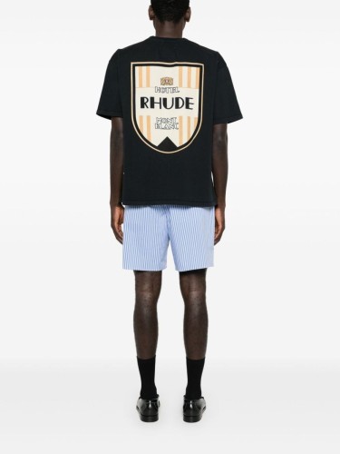 RHUDE,MONT-BLANC HOTEL TEE