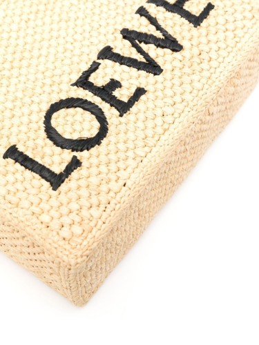 LOEWE,MINI LOEWE FONT TOTE BAG