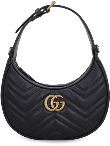 GG MARMONT HALF-MOON MINI BAG