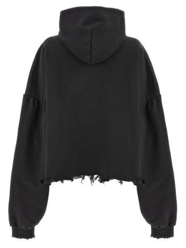 BALENCIAGA,CROPPED HOODIE