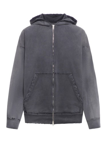 BALENCIAGA,ZIP-UP HOODIE