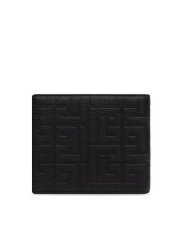 BALMAIN FLAP WALLETGRAINED...