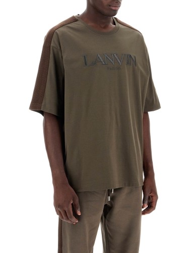 T-SHIRT BRODÉ LANVIN SIDE CURB