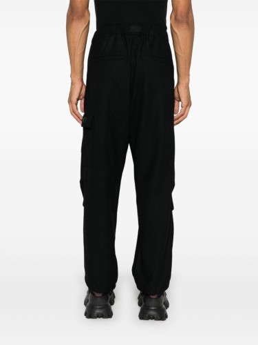 Y-3,FLANNEL CARGO PANTS