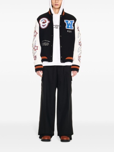 WIZ LEA WOOL VARSITY JACKET