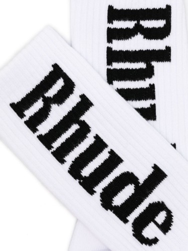 RHUDE,RHUDE SCRIPT SOCK