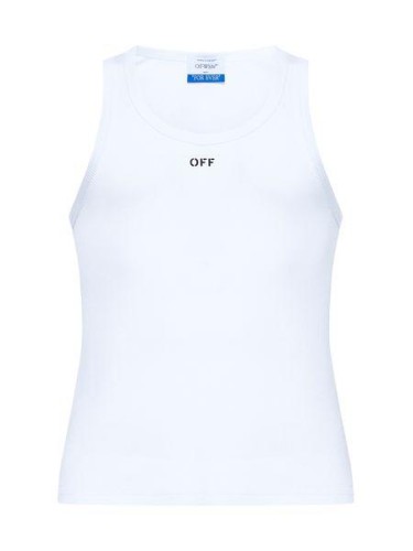 OFF STAMP RIB TANKTOP