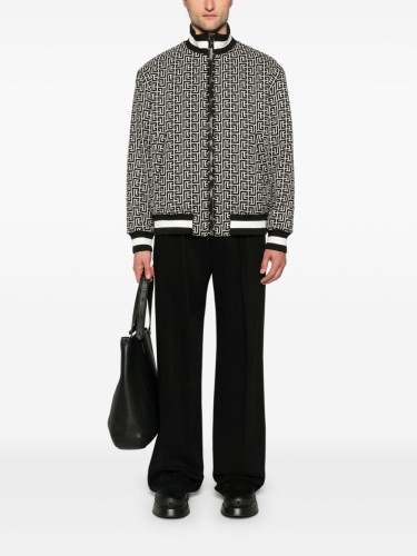 BALMAIN,MONOGRAM JACQUARD...