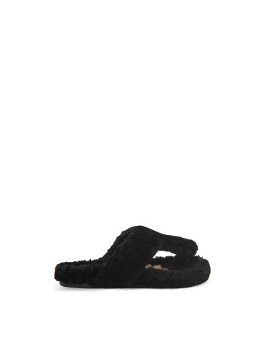 LOEWE EASE SHEARLING SANDAL