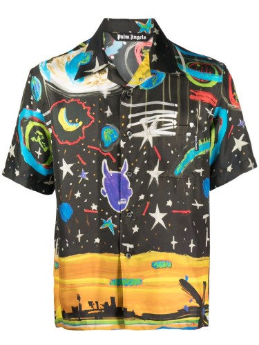 STARRY NIGHT BOWLING SHIRT