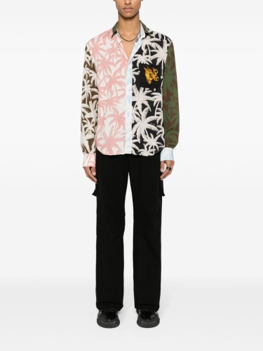 PATCHWORK PALMS SHIRT